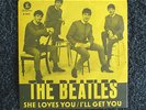 45 BEATLES - She loves you / I'll get you - Swe Parlophone R 5055 Red label -63