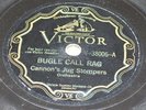 CANNON'S JUG STOMPERS 78 rpm VICTOR 38006 pre war jug