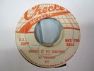 BO DIDDLEY on CHECKER 827 PROMO - BRING IT TO JEROME / PRETTY THING  BLUES 45 VG
