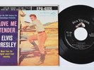 Elvis Presley EP Love Me Tender RCA 4006 USA 45 rpm single w/ Picture Sleeve EXC