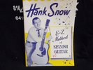 HANK SNOW EZ METHOD OF SPANISH GUITAR VERY RARE MAIL ORDER ONLY LP w/BOOKLET NM