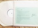 LARRY NORMAN VINYL LP - LABOR OF LOVE - SIGNED - WHITE LABEL - NUMBERED