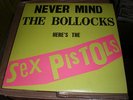 LP SEX PISTOLS Never Mind The Bollocks - Uk 1st +POSTER & SUBMISSION 45, EX+