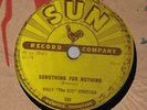 RARE SUN RECORD BILLY THE KID EMERSON SOMETHING FOR NOTHING LITTLE FINE HEALTHY
