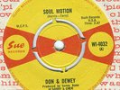 DON & DEWEY Soul Motion * RARE * Sue WI 4032
