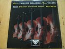 Ruggiero Ricci Lalo Symph espagnole Ravel Tzigane Ansermet Decca SXL 2155 2 ed
