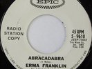 rare Soul 45 ERMA FRANKLIN abracadabra EPIC Listen