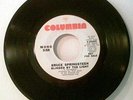 * BRUCE SPRINGSTEEN **  RADIO STATION COPY MONO BLINDED BY THE LIGHT 45