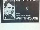 Whitehouse RIGHT TO KILL vinyl LP w/INSERT nurse with wound throbbing gristl OOP