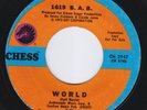 1619 BAD ASS BAND World RARE northern soul 45 FUNK b/w For Your Love B.A.B. HEAR