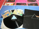 PINK FLOYD DARK SIDE OF THE MOON LP SOLID BLUE LABEL(SHVL804) POSTERS & STICKERS