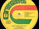 HUGH MUNDELL Can't Pop No Style KILLER ROOTS 12