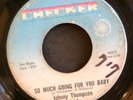 Funk 45 JOHNNY THOMPSON on CHECKER Bell Bottom Sue/So Much Going blues HEAR