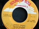 Northern Soul 45 DICKIE WONDER on SOUND OF SOUL Story Of My Love/Nobody Knows
