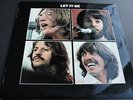 THE BEATLES: Let It Be UK  PCS 7096 DARK GREEN APPLE  -2U-3U  STEREO LP. EX