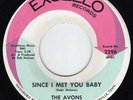 THE AVONS - SINCE I MET YOU BABY - EXCELLO - Great Girl Northern Soul - hear