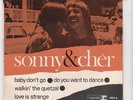 SONNY & CHER RARE NZ EP BABY DONT GO /LOVE IS STRANGE QUETZAL