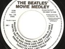 THE BEATLES -Movie Medley- 1982 CANADIAN Capitol PROMO 45 + PS  Canada  WLP