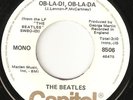 THE BEATLES   Ob-La-Di, Ob-La-Da   1976 CANADIAN Capitol PROMO 45 #8506  Canada 