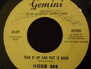 Modern Soul 45 Hosie Bee Always Be With You/Tear It Up GEMINI Oakland Rare