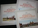 PIERRE FOURNIER - JS Bach: 6 suites for solo cello ARCHIV 3-LP Germany Stereo