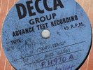 BERN ELLIOTT (AND THE KLAN) - Good Times. Decca F11970 Acetate. 1964. 