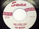 The Beatles - Swan records - She Loves You - Rare Red Label - 1st. label version