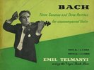 Columbia LXT2951-53 - Bach - The Unaccompanied Violin Sonatas - Emil TELMANYI