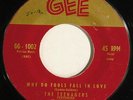 TEENAGERS Frankie Lymon rock roll 45 Why Do Fools Fall In Love rare goldtop labl