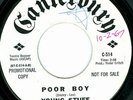 YOUNG STUFF Poor Boy GARY ZEKLEY POP PSYCH PROMO 45 VG+