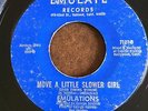 Northern Soul EMULATIONS Move A Little Slower Girl / Story RARE BAY AREA HEAR