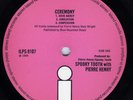 SPOOKY TOOTH Ceremony SCARCE Orig UK 69 Island Pink LP
