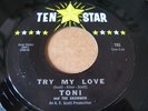 TONI & The Showmen -Try My Love / Beware- TEN STAR 7