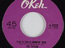 R&B Soul 45 TED TAYLOR (Love Is Like A) Ramblin' Rose OKEH Mc5 HEAR