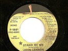 JOHN LENNON 45 STAND BY ME M- RARE MONO/STEREO PROMO APPLE 1881 BEATLES RELATED