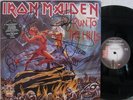 IRON MAIDEN Run To The Hills /Number Of The Beast RARE FULLY SIGNED VINYL 2x 12
