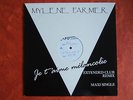 MYLENE FARMER - TEST PRESSING MAXI 45 TOURS EDITION EUROPE JE T'AIME MELANCOLIE