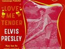 ELVIS PRESLEY ``LOVE ME TENDER´´  1956 BELGIUM EP BLUE LABEL