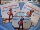 RARE PICTURE DISQUE JOHNNY HALLYDAY RECENTISSIME