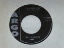 Mel robbins – to know you/ save it, argo 5340 RARE US ROCKABILLY 45