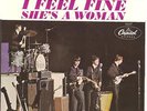 BEATLES I Feel Fine/She's A Woman/WITH PICTURE SLEEVE/ CAPITOL 5327/ NM RARE