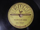Rare Original ELVIS PRESLEY - SUN 215 78rpm 1955 - Milkcow blues boogie