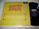 RARE Blues LP Lightnin' Hopkins and the Blues Imperial Label Hard to find