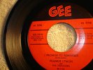 GEE-1018 FRANKIE LYMAN & TEENAGERS I PROMISE TO REMEMBER- WHO CAN EXPLAIN- ORIG