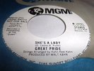 GREAT PRIDE-SHE'S A LADY MGM M 14741 RARE FUNK STEREO/MONO NM 45