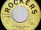 HUGH MUNDELL/ROCKERS Orig JA 45/LET'S ALL UNITE - DUB VERSION..EX+...LISTEN