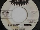 RAY TERRACE Ray's Beat Mambo JUBILEE WLP Latin Soul Boogaloo 2-sider 45 HEAR
