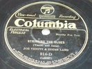 JOE VENUTI & EDDIE LANG 78 rpm Columbia 914 pre war jazz E-
