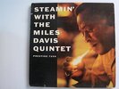MILES DAVIS Steamin' ORG PRESTIGE DEEP GROOVE LP RVG John Coltrane