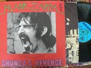 RARE FRANK ZAPPA lp CHUNGA'S REVENGE on BIZARRE lb SIGNED by IAN UNDERWOOD